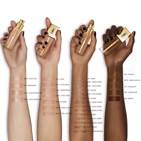 yves saint laurent touche eclat foundation|ysl touche eclat foundation swatches.